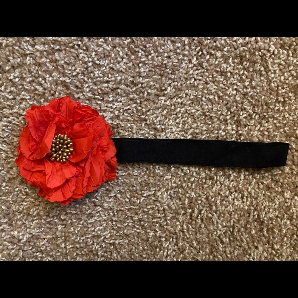 Anthropologie Flower Headband